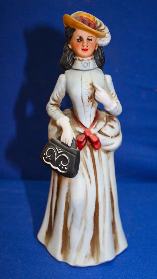 Rare Vintage Avon Bottle 1976 Annual Club Decanter Figurine Avon Lady