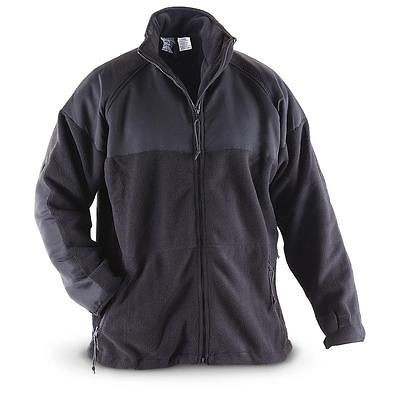 Military Polartec® XL Black Fleece Classic 300 Jacket X LARGE 