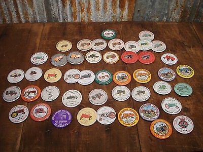 46 Advertising Pins Western Illinois Threshers Argyle Hit Miss Gas 