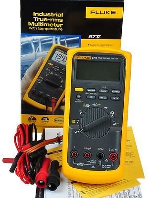 Fluke 87 5 True RMS Industrial Digital Multimeter 87V