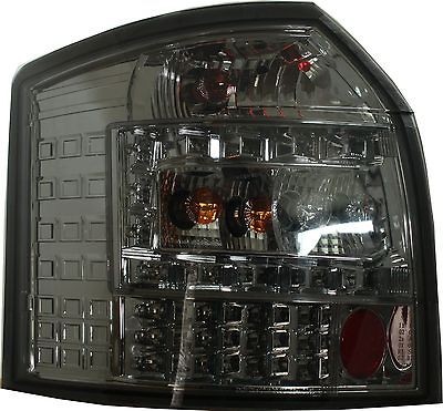   Tail Lights for Audi A4 B6 (Avant, 09/01 10/04), with LED, in smoke