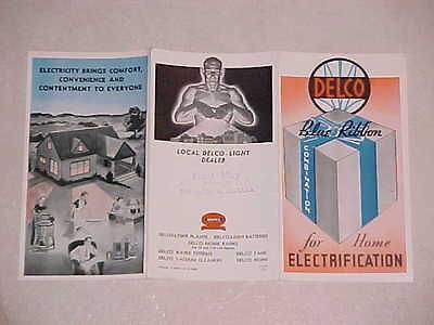    LIGHT Farm Rural Home ELECTRIC FOLDER Radio Battery Generator GM NOS