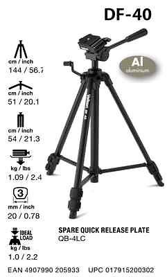 HOLIDAY SALE Velbon DF 40 Photo and Video Tripod, NIB, Same day, Free 