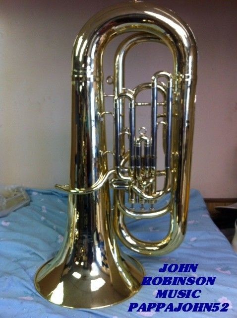 BESSON 4/4 BBb Tuba COMPENSATING 3 VALVE PRO MODEL UPRIGHT BELL 1974