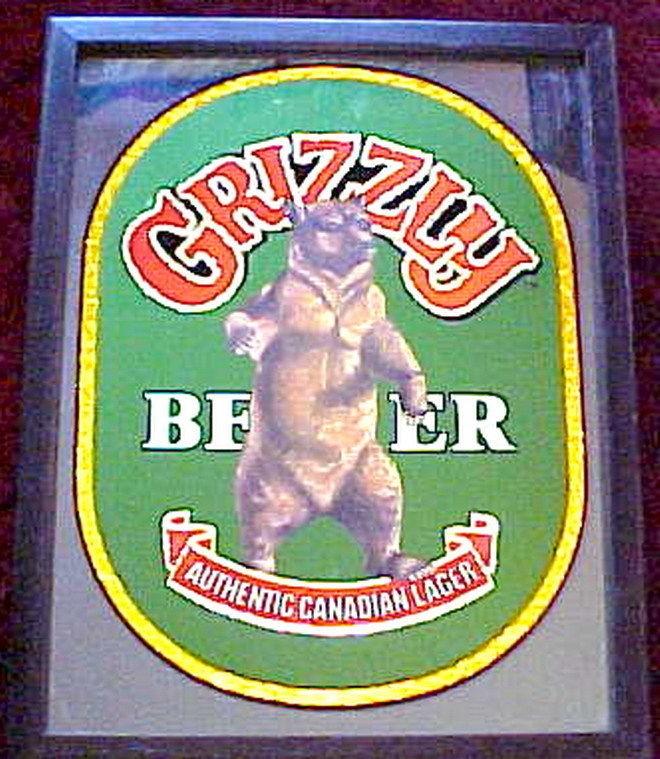 grizzly beer in Breweriana, Beer