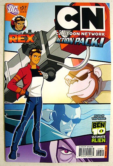 BEN 10 Ultimate Alien GENERATOR REX Comic # 57 Sold Out