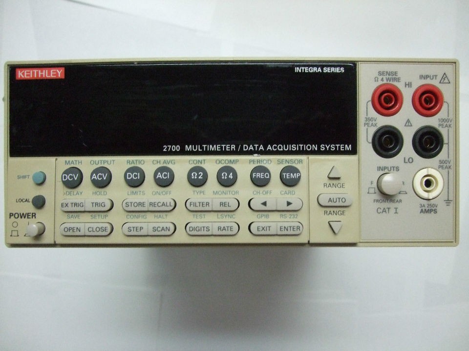 Keithley 2700 Multimeter/Dat​a Acquisition System