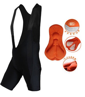 2012 Mens Cycling Bib Shorts 3D Padded Bike Braces Bicycle Pants 