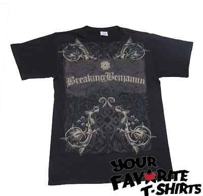 BREAKING BENJAMIN BREAKING SCROLL ADULT TEE SHIRT S XL