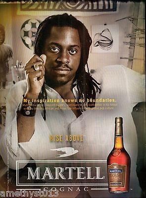   COGNAC AD 2004 MY INSPIRATION KNOWS NO BOUNDARIES ~ SANFORD BIGGERS