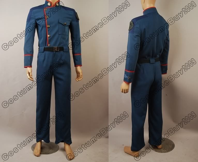 Battlestar Galactica TV William Adama Uniform Cosplay