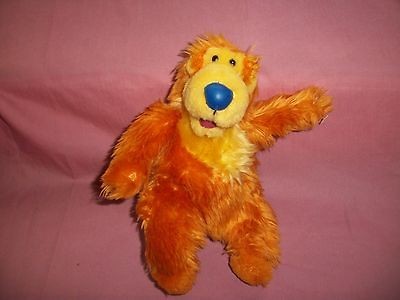 NANCO DISNEY BEAR IN THE BIG BLUE HOUSE STUFFED BEAR 7 TALL ORANGE 