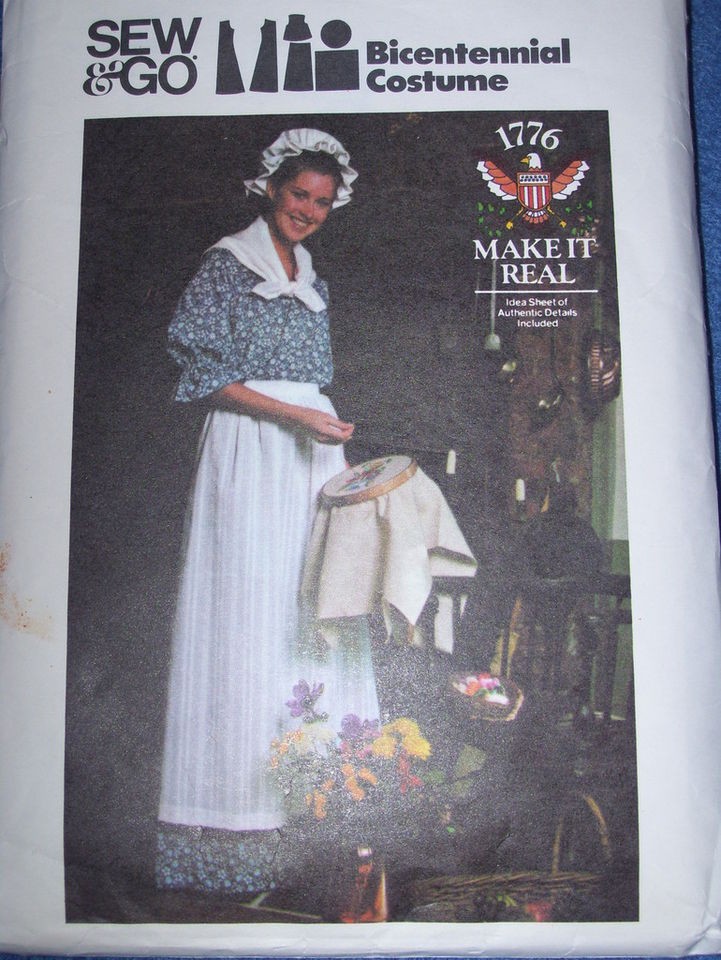 BUTTERICK #4335 BETSY ROSS   REVOLUTIONARY WAR PATTERN