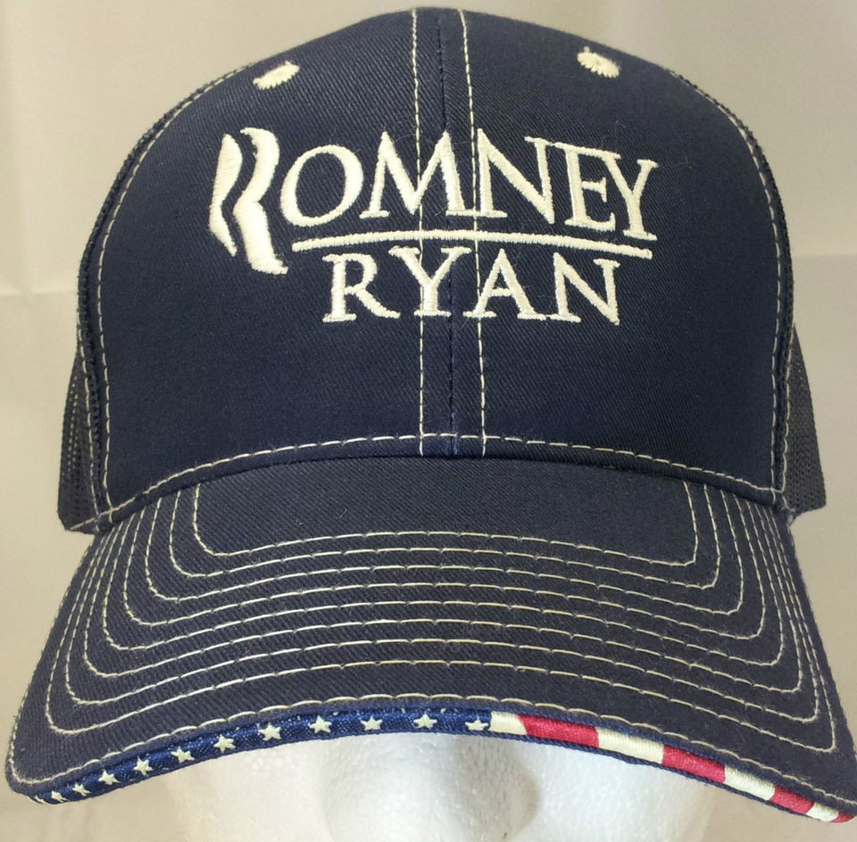 ROMNEY RYAN AMERICAN FLAG MESH BACK Cap