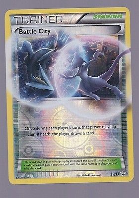 Pokemon REVERSE HOLO B&W NEXT DESTINIES MEWTWO & KYUREM AT BATTLE CITY 