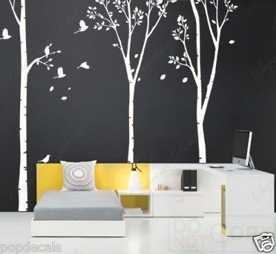 birch tree decals in Decals, Stickers & Vinyl Art