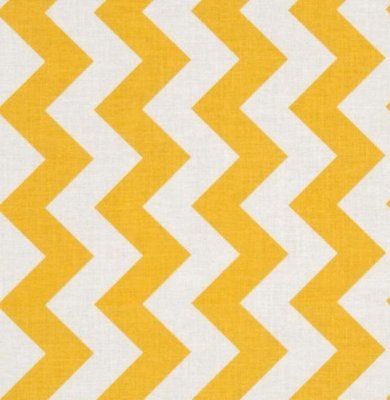 Riley Blake Chevron Medium Yellow Decorative Throw Pillow