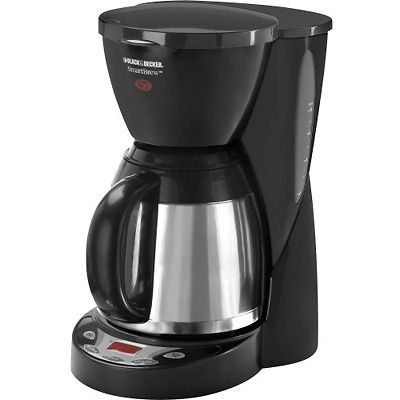 Applica BD 8c ProgCoffeeMkrT​hrmlCrfBlk Coffee Makers   Grinders