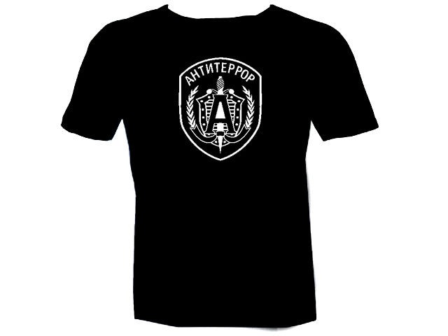 Russian KGB Spetznaz Spetsnaz Gruppa Alpha Alfa T Shirt
