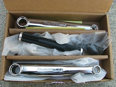 Profile Racing BMX Cranks 170mm Chrome 5 1/4