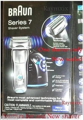 Braun Series 7 790cc 4 Pulsonic Men Shaver NEW SEALED Cordless 