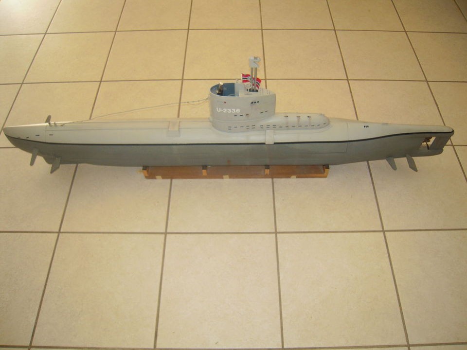 RC Submarine German U Boat 1/24 Scale Type XXIII