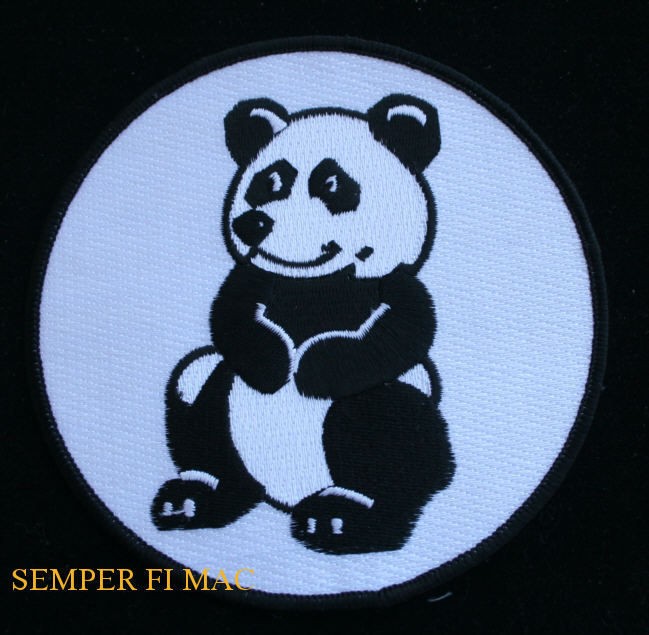 2nd AVG PANDA FLYING TIGER PATCH AVG CBI PIN BLOOD CHIT