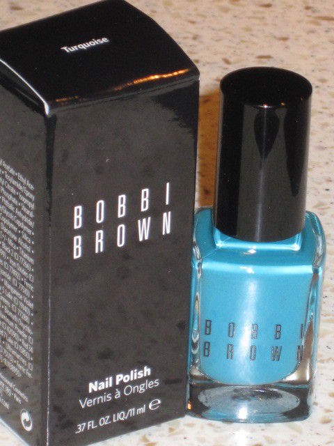 BOBBI BROWN TURQUOISE NAIL POLISH BNIB FALL 2012