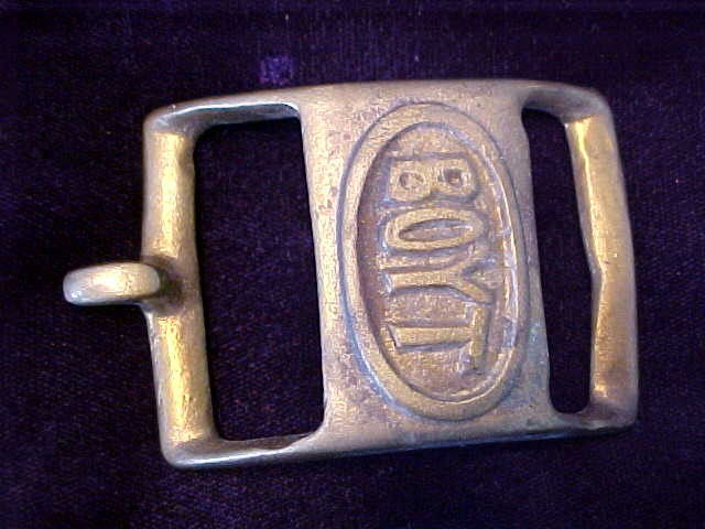 RARE BOYT ORGINAL WW1 US ARMY HORSE HARNESS BRASS BUCKLE AND BRASS US 