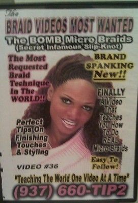 Instructional Hair Braiding DVD  The Braid Videos Most Wanted