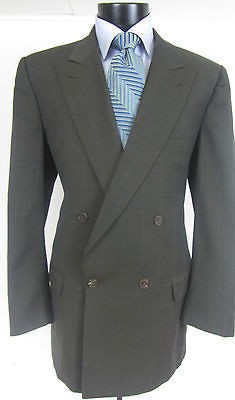 Exquisite Belvest  Double breasted Men Suit Jacket 42 L