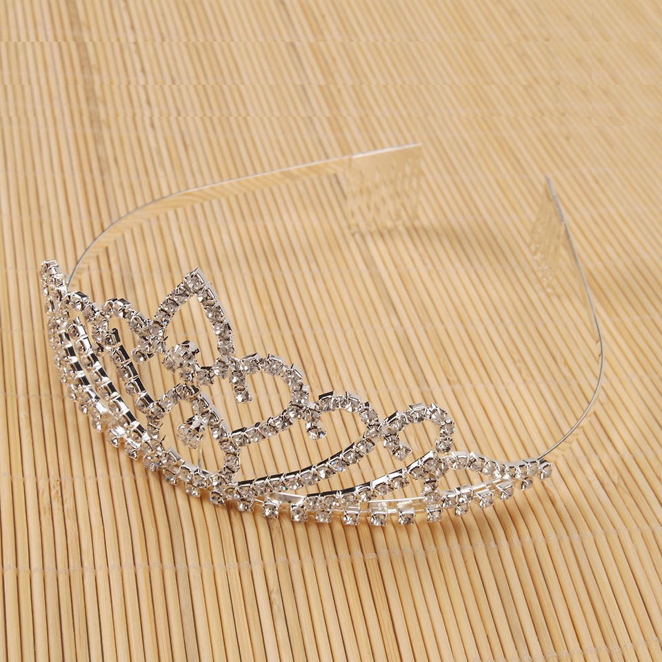 Beautiful Fashion Wedding Bridal Shining Crown Headband Tiara for Girl