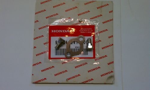 HONDA XR50 CRF50 XR70 CRF70 CR80 CR85 SPROCKET PLATE AND BOLTS OEM NEW