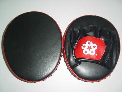 NEW 2pcs Karate Tae Kwon Boxing Circular Mitts Punching Pad pair 