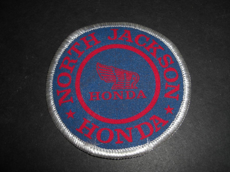 Vintage 1980s North Jackson Motorcycles Honda Patch