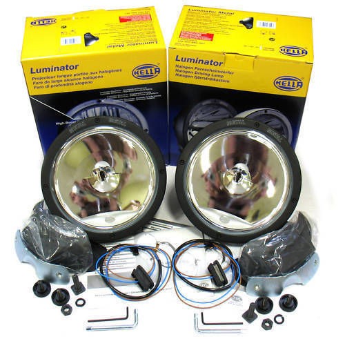 HELLA RALLYE 4000 LUMINATOR METAL 4WD PENCIL BEAM LAMPS