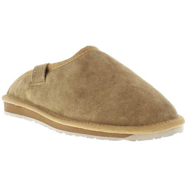 Emu Genuine Sheepskin Slippers Buckingham Chestnut Mens Slippers Sizes 