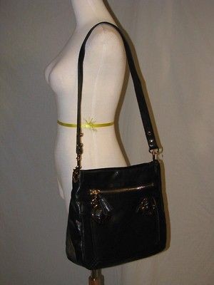 NWT Milly Kendall Bucket Bag Handbag Black Leather