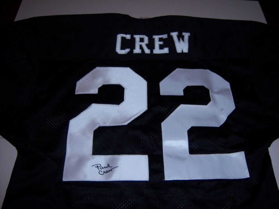 BURT REYNOLDS SIGNED AS PAUL CREW THE LONGEST YARD W/COA SIGNED JERSEY