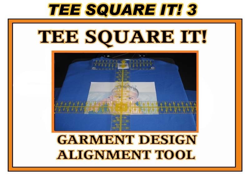 TEE SQUARE IT heat press machines alignment device