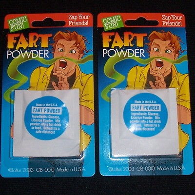 Fart Powder   Joke Gag Gift Prank Trick   Give Them Gas Novelty 