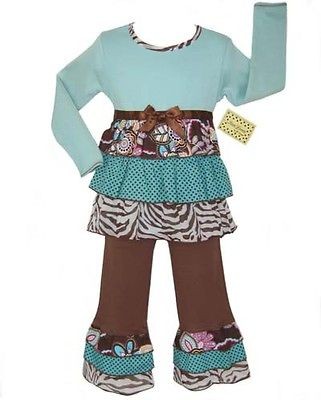 Boutique Child Girls 7/8 Safari Rumba Clothing Clothes