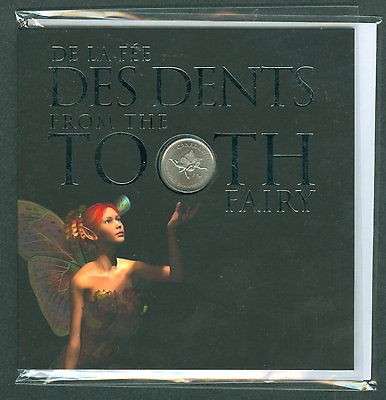 2011 Twenty Five 25 cent TOOTH FAIRY Quarter RCM CANADA