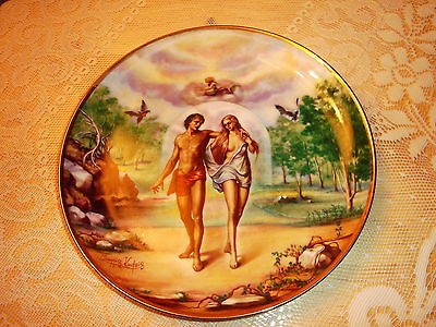   COLLECTOR PLATE BANISHED FROM EDEN YIANNIS KOUTSIS CALHOUNS SOCIETY