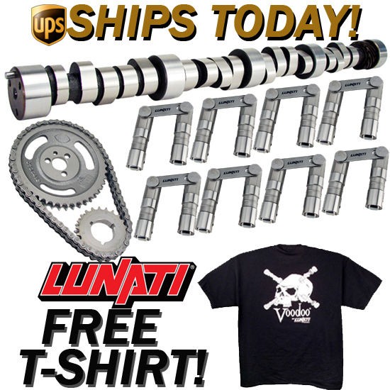 LUNATI 383 440 BB MOPAR VOODOO 267 SOLID ROLLER CAM KIT