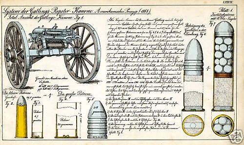 THE GATLING GUN & BREECH LOADING CARTRIDGE WEAPONS OF THE 19th century 