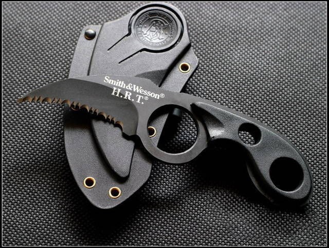   Survival Hunting Camping Military Equipment Gear Tool Knife Blade