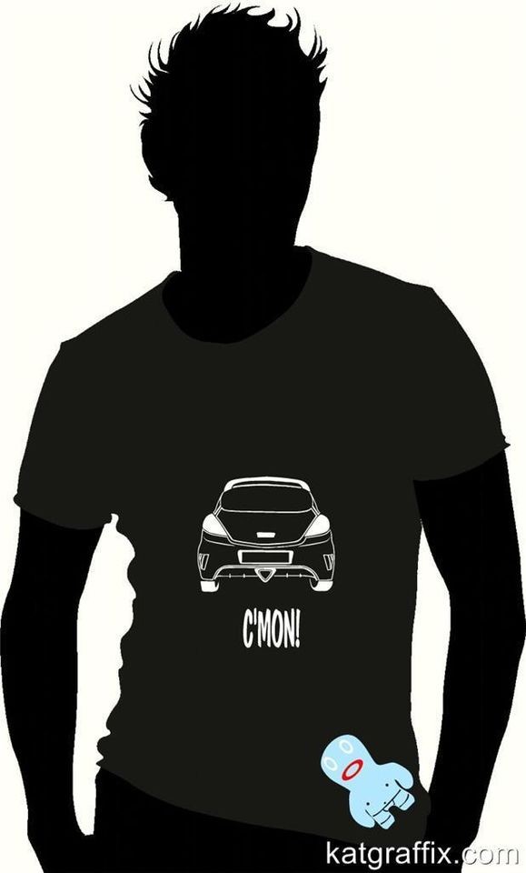 CUSTOM CAR T SHIRT (sml to 5xl)   VAUXHALL CORSA REAR VXR CMON BLUE 