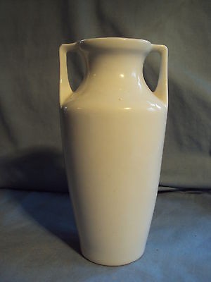 antique EGGSHELL WHITE C.T. ALTWASSER Flower Bud VASE SILESIA 6.25 