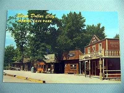 Silver Dollar City Amusement Park Marvel Cave Park MISSOURI Vintage 